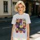 Halloween Animal Cupcake Graphic T-Shirt For Spooky Season