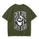 Give Me Coffee Or Death Skull Coffee Cup Graphic T-Shirt