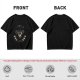 Olive t-shirt with alien cowboy howdy earthlings graphic