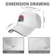 Black Baseball Cap With Playful Sushi Character Art Print