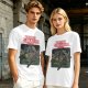 Vikings and Dragons T-Shirt with Fantasy Dragon Graphic