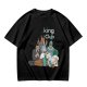 Olive T-Shirt Featuring 'king Club' and Animated Characters Print