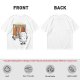 Olive T-Shirt With Funny Sushi Laundry Rack Graphic