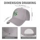 Black baseball cap with tiny drinks soda and alien graphic print