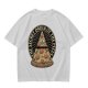 Olive T-Shirt With The Secret Order Of The Pizza All-Seeing Eye Print
