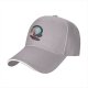 Black baseball cap with The Owl House Eda and King graphic print
