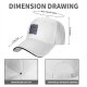 Black baseball cap with 'Mood of the Day' dragon emotion grid print