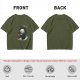Cute Grim Reaper Coffee Lover Graphic T-Shirt