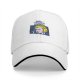 Black Baseball Cap With 'What a Stupid World' Retro Pop Art Print