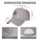 Black baseball cap with Totoro graphic print