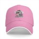 Black baseball cap with 'Deadly Serious' and whimsical skull graphic