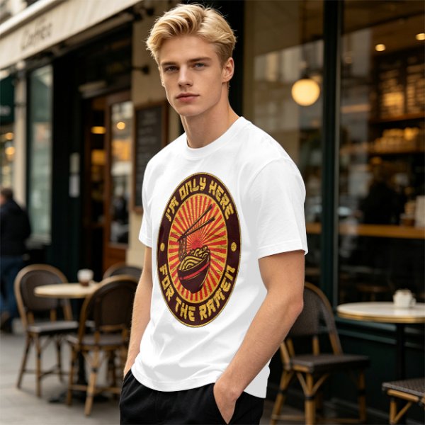 I'm Only Here For The Ramen Graphic Tee
