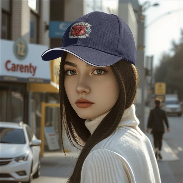 That's How Eye Roll D20 Dice Baseball Cap For TTRPG Fans