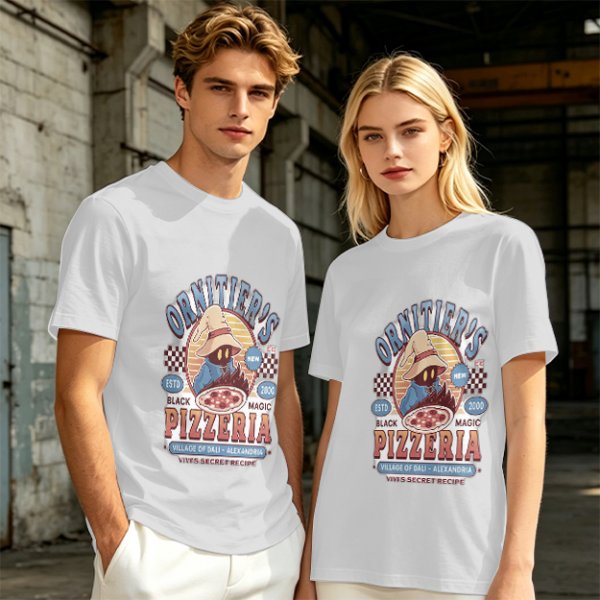 Ornitier's Black Magic Pizzeria Graphic T-Shirt