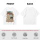 Owl sushi chef at Japanese sushi shop graphic t-shirt