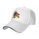 Black Baseball Cap with Mummy Candy Corn Halloween Graphic