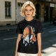 Olive T-Shirt With Cute Clownfish Sushi Graphic Print