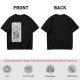 Olive T-Shirt With The Wizard Tarot Card Style Graphic Print