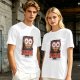 Olive T-Shirt With Cute Sushi Heart Graphic That Says I Love Sushi