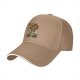 Black baseball cap with vintage skull ramen cat graphic
