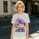 Welcome to Myahmi Beach Skeletor Surf Graphic T-Shirt