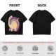 Olive T-Shirt with Cute Brontosaurus Taco Dinosaur Graphic