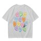 Olive T-shirt with Princess Bride themed conversation heart candies