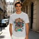 Olive T-Shirt With LeChucky Charms Pirate Cereal Graphic