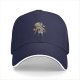 Black Baseball Cap With Cute Mummy Zombie Halloween Graphic