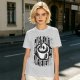 Give Me Coffee Or Death Skull Coffee Cup Graphic T-Shirt