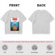 Olive T-Shirt With Cartoon Kong Banana Water Print