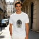 Olive Astronaut Coffee T-Shirt With Space Themed Graphic
