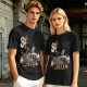 Olive Green T-Shirt With Superhero Animal Squad Graphic Print