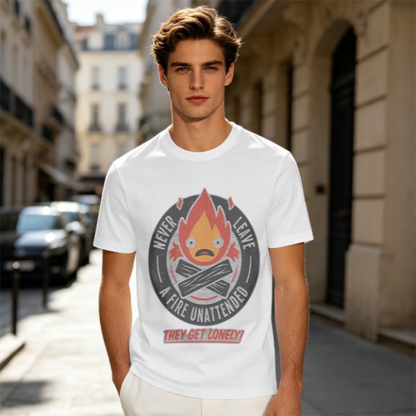 Never Leave A Fire Unattended They Get Lonely T-Shirt
