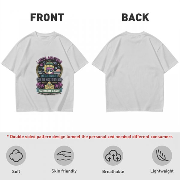 Lucca Ashtear Mechanical Engineering Summer Camp T-Shirt