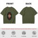 Olive Gen X Graphic T-Shirt With 'Still Here Still Not Impressed' Print