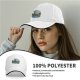 Black Baseball Cap With Cartoon Boys Crossing Stream Artwork