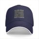 Black baseball cap with Sayama Hills Forest Spirits graphic print