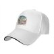 Black baseball cap with grumpy cat vacuuming cleaning design