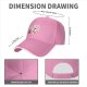 Black baseball cap with Kitty Cat graphic and text