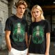 One Piece Roronoa Zoro Graphic Print Olive T-Shirt