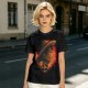 Olive T-Shirt Featuring Monkey D. Luffy Sunset Pirate Ship Art