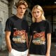 Olive T-Shirt Featuring The Giant Cat Crab From Outer Space Graphic