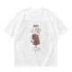 Olive Green T-Shirt With Don't Worry Cute Capybara Graphic