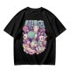 Olive t-shirt with dinosaur chef and cute character cooking graphic