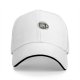 Black baseball cap with Bring Coffee mug graphic design
