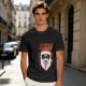 Olive T-Shirt with Kriss Santa Rock Band Graphic Print