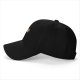 Black baseball cap with playful cartoon tiger cub prints