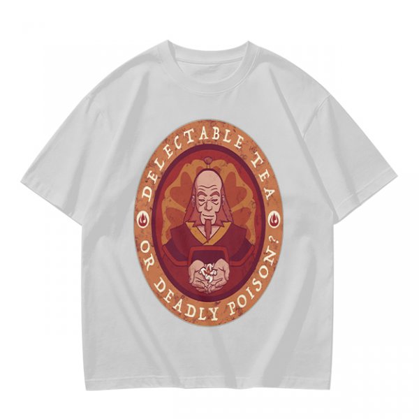 Unisex Graphic Tee Featuring Iroh Delectable Tea Or Deadly Poison Design