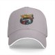 Black baseball cap with Pew Pew Fighters space gun graphic